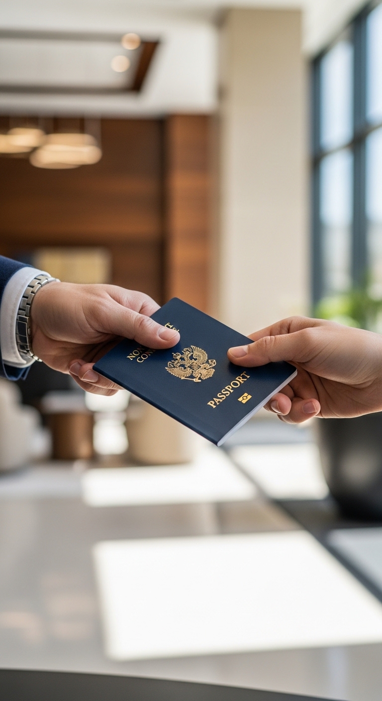 Professional Passport Handover